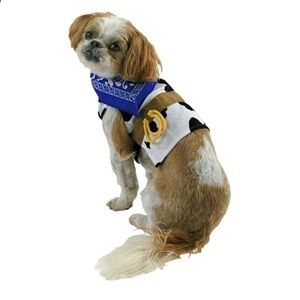 Target Cowboy tee pet costume. Nwt. Medium. Fits up to 50Lb